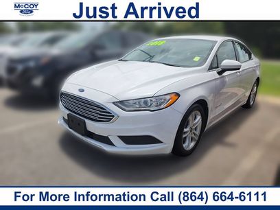Certified 2018 Ford Fusion S