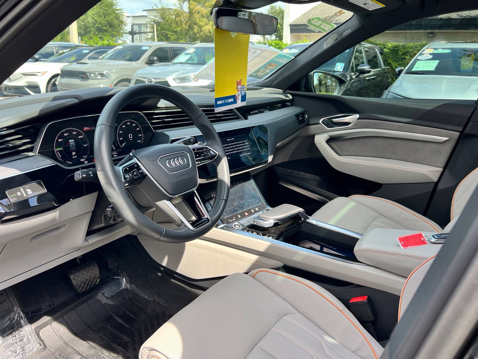 Used 2024 Audi Q8 e-tron Prestige w/ Prestige Package AWD/4WD image 39