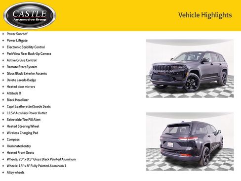 New 2025 Jeep Grand Cherokee Altitude image 7
