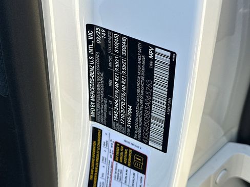 New 2025 Mercedes-Benz EQE AMG 4MATIC SUV image 13