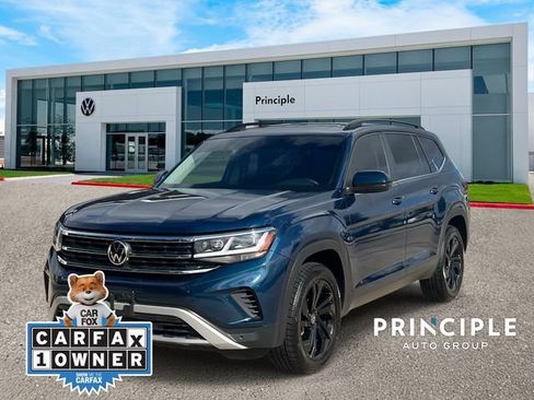 Used 2022 Volkswagen Atlas SE w/ Panoramic Sunroof Package AWD/4WD image 1