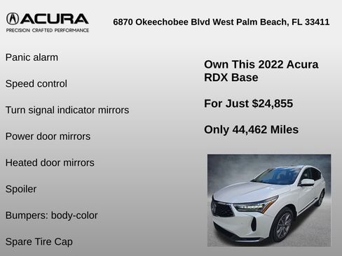 Used 2022 Acura RDX w/ Technology Package image 32