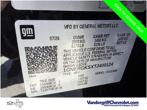 Used 2026 Chevrolet Traverse LT FWD image 29