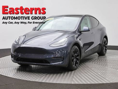 Used 2021 Tesla Model Y Long Range AWD/4WD image 1