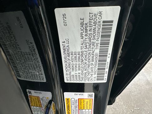 Certified 2025 Honda Accord SE image 27