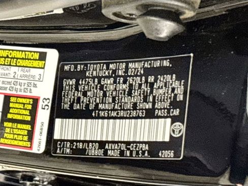 Used 2024 Toyota Camry XSE image 24