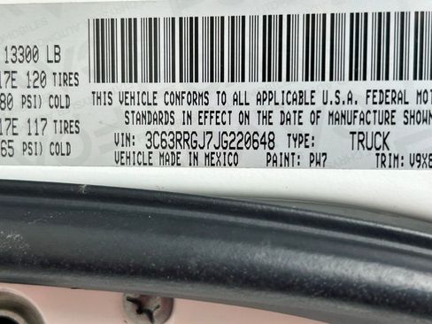 Used 2018 RAM 3500 Tradesman w/ Chrome Appearance Group image 52