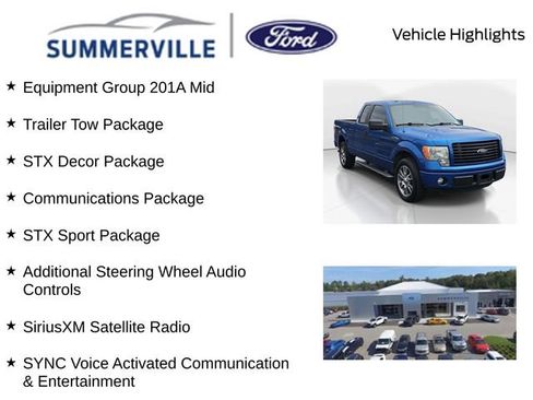 Used 2014 Ford F150 STX w/ Equipment Group 201A Mid image 2