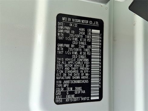 Certified 2022 Nissan Rogue SL w/ SL Premium Package image 28