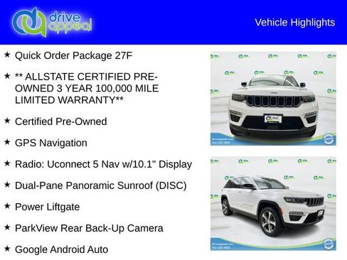 Used 2022 Jeep Grand Cherokee Limited 4xe AWD/4WD image 6