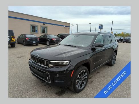 Used 2021 Jeep Grand Cherokee L Overland w/ Advanced Protech Group III AWD/4WD image 1