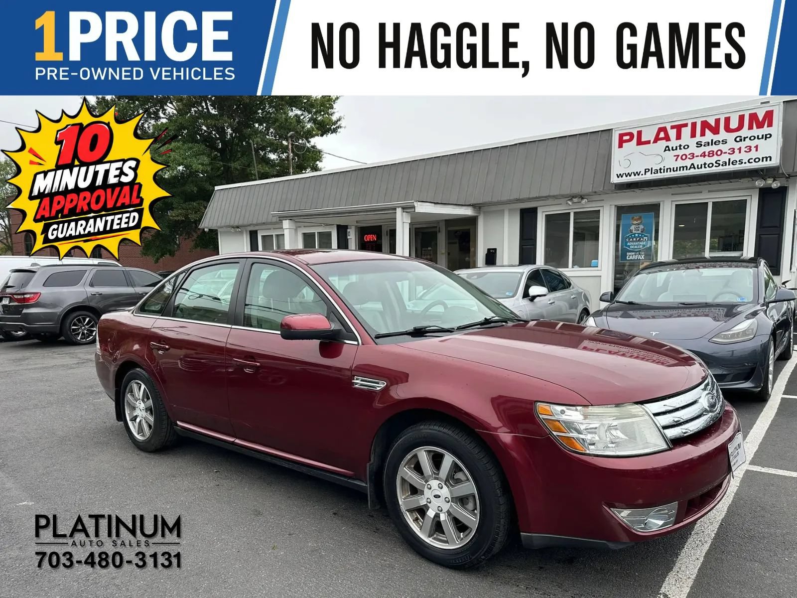 Used 2008 Ford Taurus SEL FWD image 1
