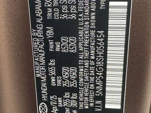 New 2025 Hyundai Santa Fe Calligraphy image 32