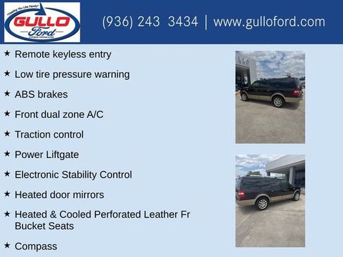 Used 2013 Ford Expedition EL King Ranch AWD/4WD image 10