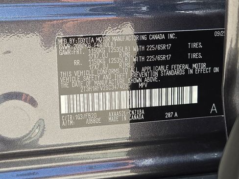 Used 2025 Toyota RAV4 LE FWD image 24