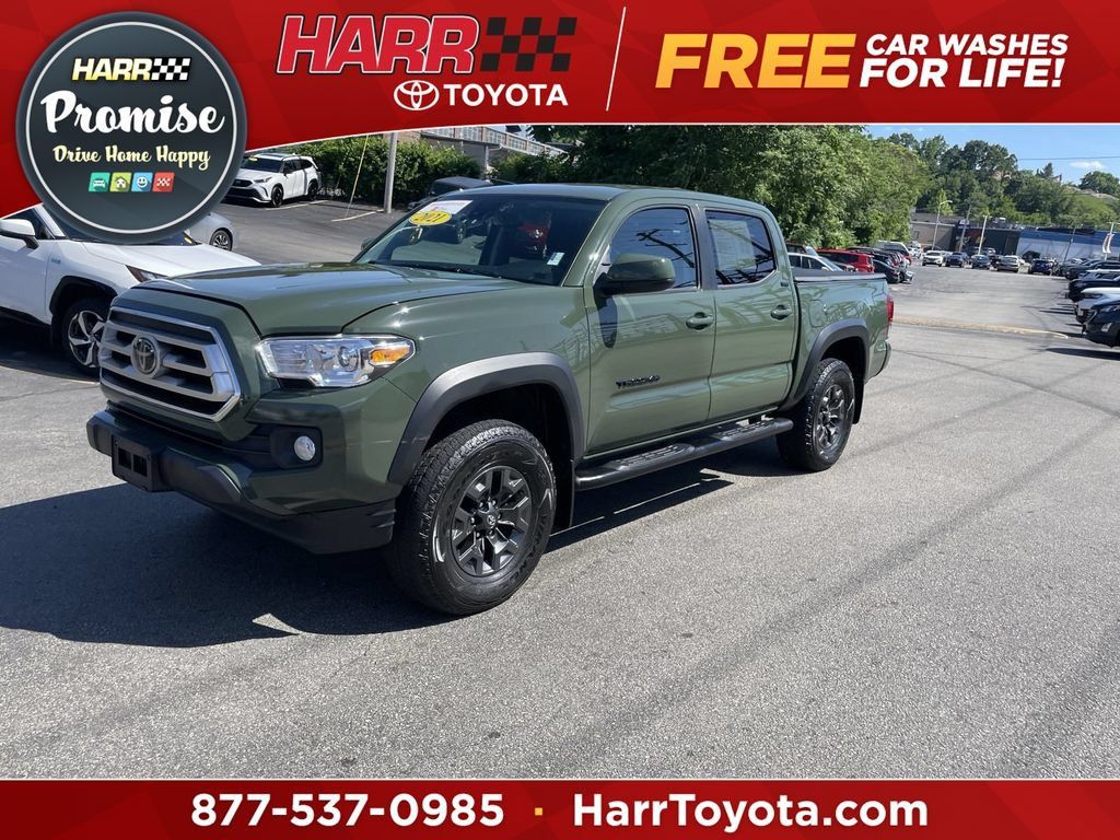 Used 2021 Toyota Tacoma SR5 w/ Trail Edition AWD/4WD image 1