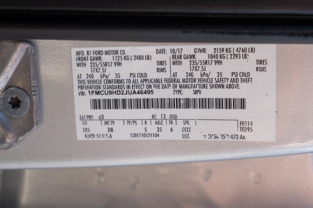Used 2018 Ford Escape SEL AWD/4WD image 26