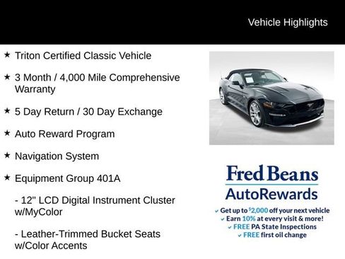 Used 2021 Ford Mustang GT Premium w/ Equipment Group 401A image 4