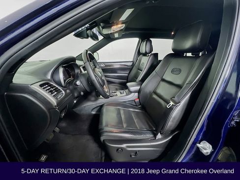Used 2018 Jeep Grand Cherokee Overland AWD/4WD image 13