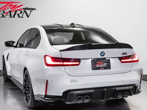 Used 2021 BMW M3 Competition w/ M Carbon Exterior Package RWD image 11
