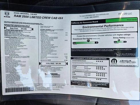 New 2025 RAM 2500 Limited image 17