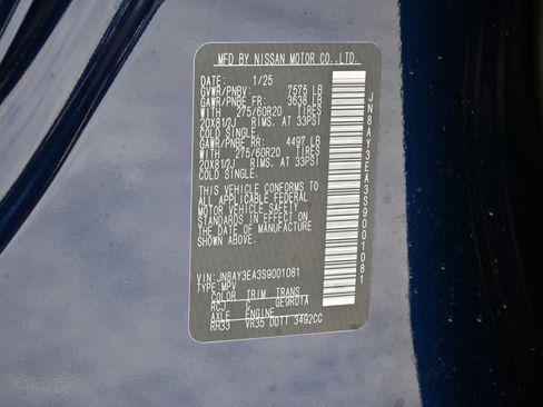 Used 2025 Nissan Armada Platinum RWD image 27