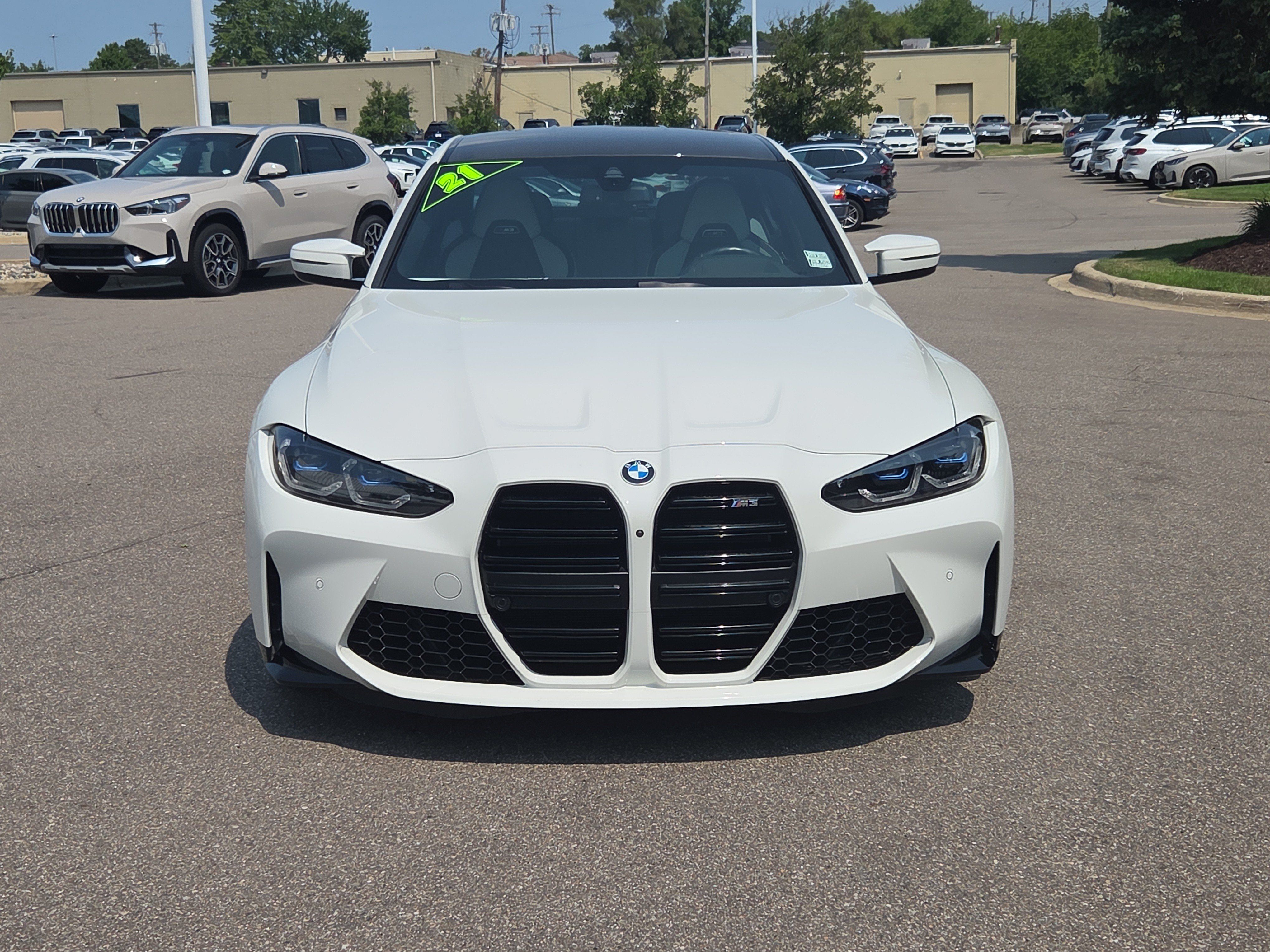 Used 2021 BMW M3 w/ Executive Package RWD image 8