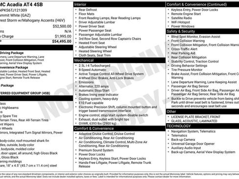 Used 2026 GMC Acadia AT4 image 36