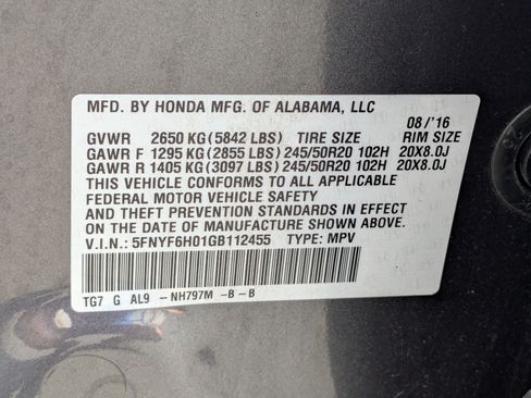 Used 2016 Honda Pilot Elite image 40
