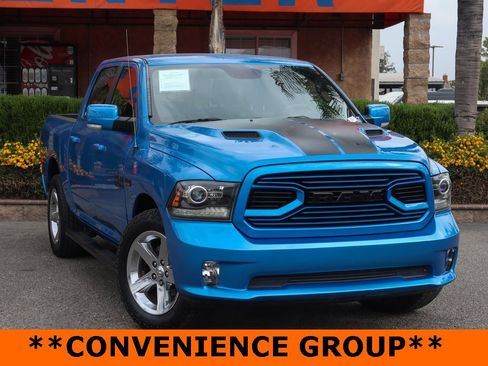 Used 2018 RAM 1500 Sport w/ Hydro Blue Sport Package image 2