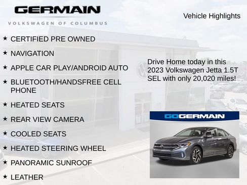 Used 2023 Volkswagen Jetta SEL FWD image 6