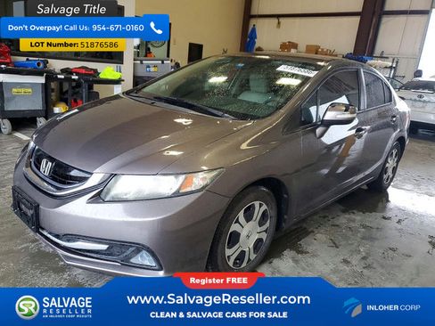 Used 2013 Honda Civic Hybrid Sedan image 1