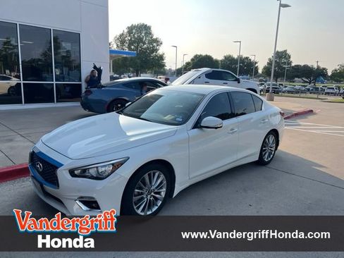 Used 2022 INFINITI Q50 Luxe w/ Cargo Package RWD image 1