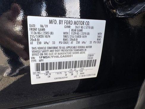 Used 2020 Ford Explorer Limited image 43