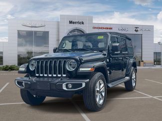 Used 2022 Jeep Wrangler Unlimited Sahara w/ LED Lighting Group AWD/4WD video 4
