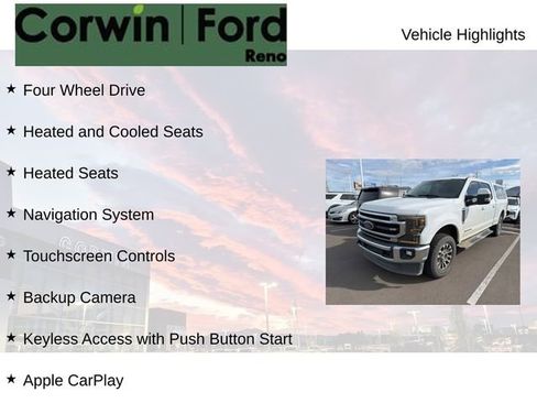 Used 2020 Ford F250 Lariat w/ Lariat Value Package image 8