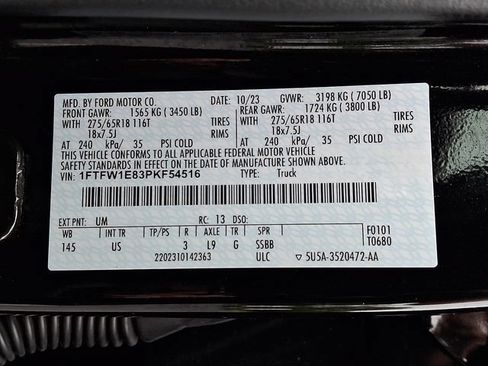 Used 2023 Ford F150 XLT w/ Equipment Group 302A High AWD/4WD image 28