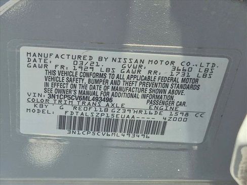 Used 2021 Nissan Kicks SV FWD image 17