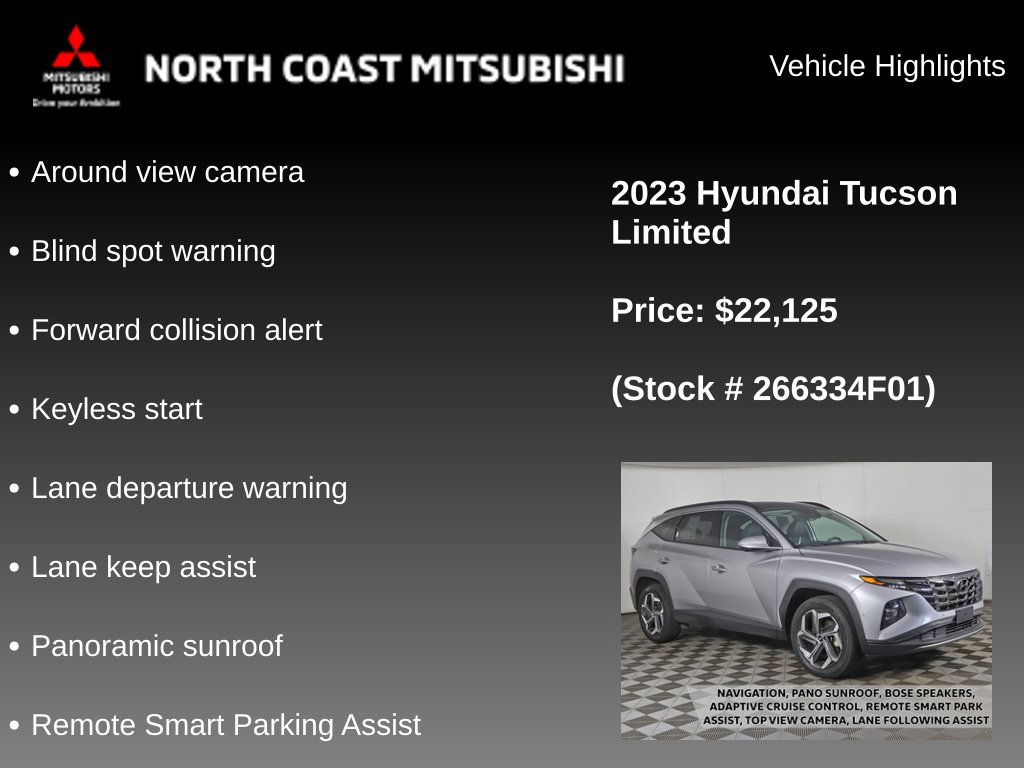 Used 2023 Hyundai Tucson Limited AWD/4WD image 2