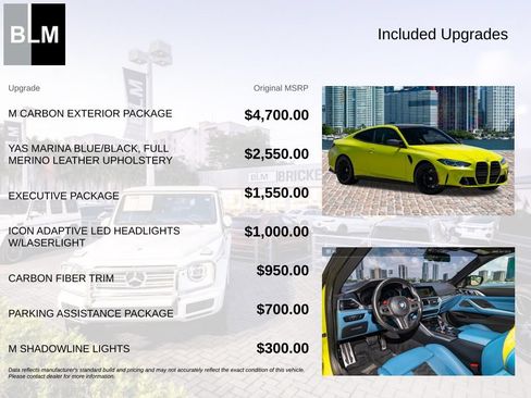 Used 2023 BMW M4 xDrive Competition w/ M Carbon Exterior Package AWD/4WD image 9