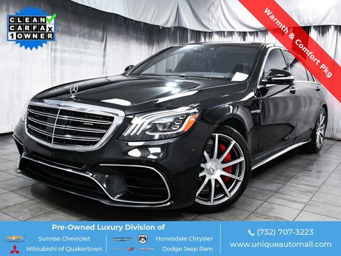Used 2020 Mercedes-Benz S 63 AMG 4MATIC Sedan image 1