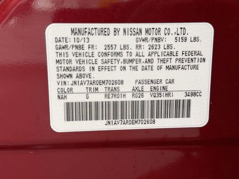 Used 2014 INFINITI Q50 Sport w/ Navigation Package image 19