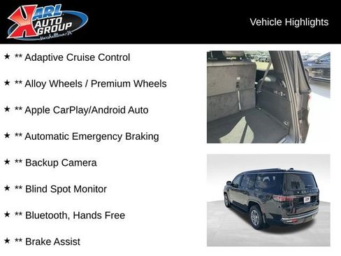 New 2024 Jeep Wagoneer 4WD w/ Convenience Group I image 2