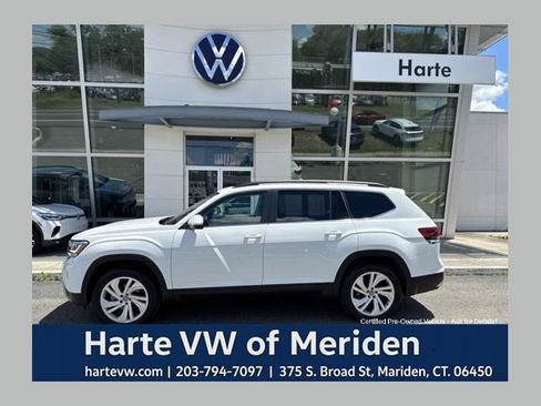 Used 2023 Volkswagen Atlas SE w/ Panoramic Sunroof Package AWD/4WD image 1