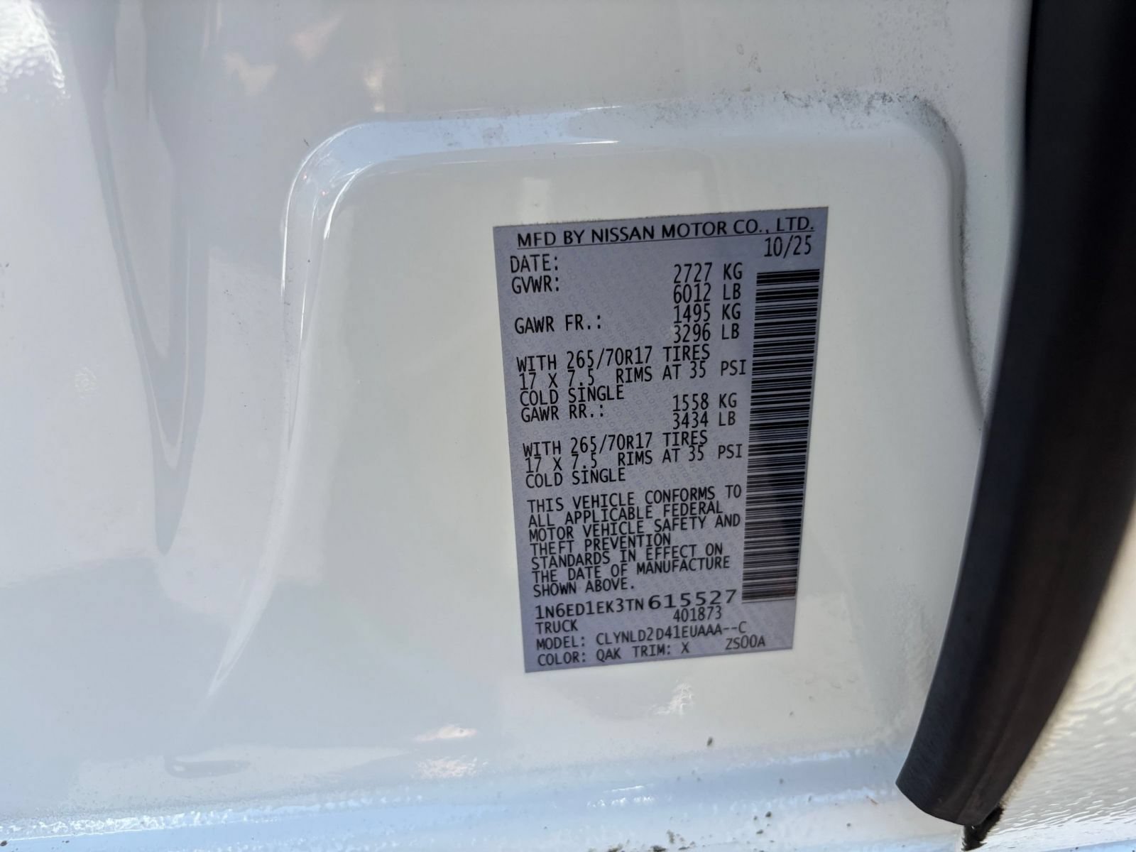 Used 2026 Nissan Frontier PRO-4X AWD/4WD image 28