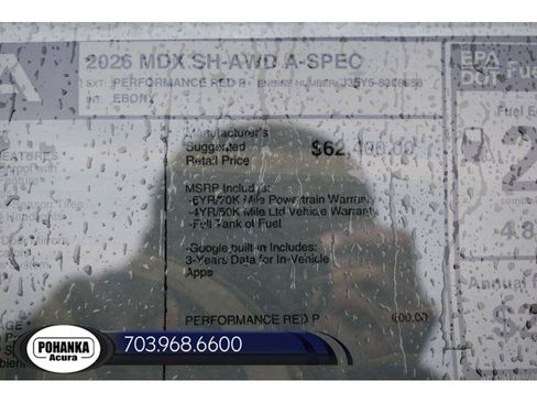 New 2026 Acura MDX A-Spec AWD/4WD image 40
