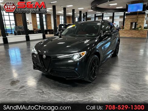Used 2020 Alfa Romeo Stelvio Ti w/ Nero Edizione AWD/4WD image 1