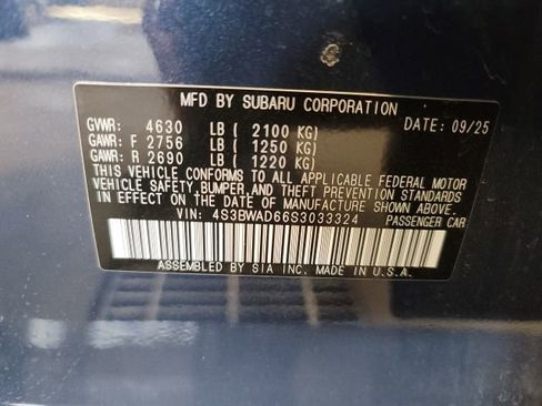 Certified 2025 Subaru Legacy Premium image 16