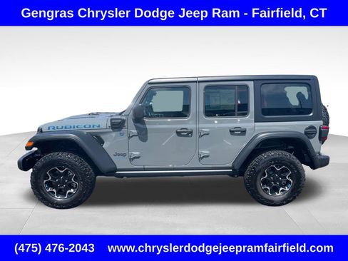 Used 2023 Jeep Wrangler Unlimited Rubicon 4xe w/ Cold Weather Group AWD/4WD image 4