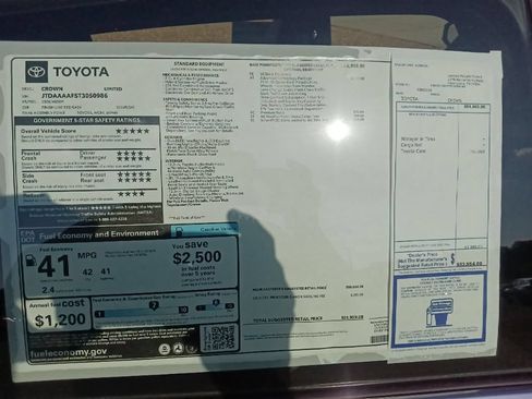 New 2026 Toyota Crown AWD/4WD image 31